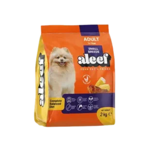 Aleef Dry Food with Chicken & Corn for Small Breed Adult Dogs 2 kg