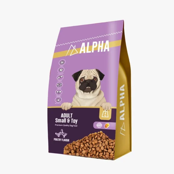 Alpha Dry Food for small adult With Poultry 4 kg 385 Alpha Dry Food for small adult With Poultry 4 kg