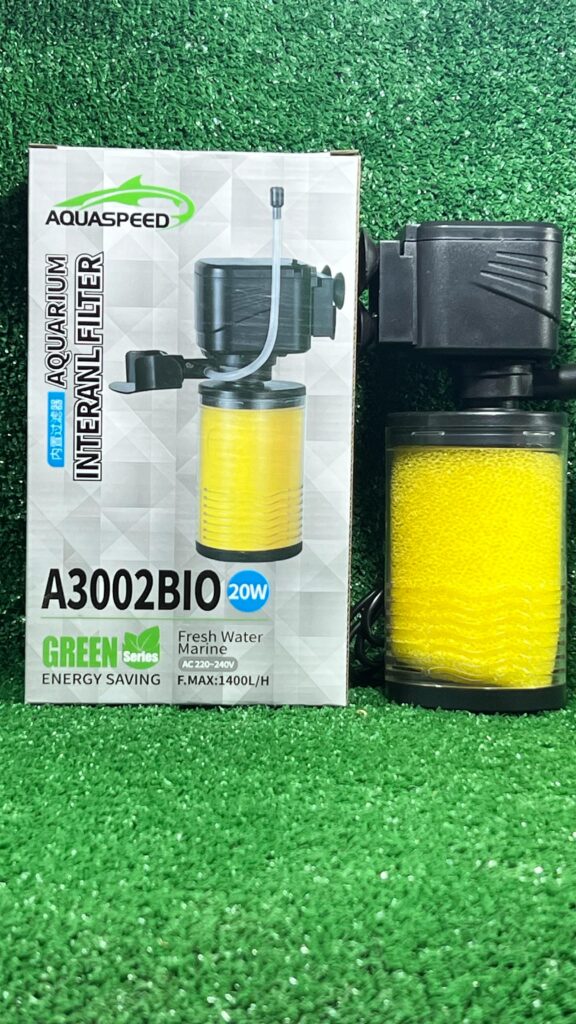 Aquaspeed A3002BIO Internal Aquarium Filter – High-Efficiency Filtration for Freshwater & Marine Tanks