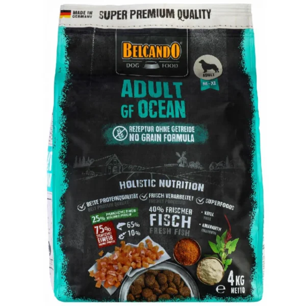 Belcando Adult Finest Croc Dog Dry Food (M-XL) 4 kg 1935 Belcando Adult Finest Croc Dog Dry Food (M-XL) 4 kg
