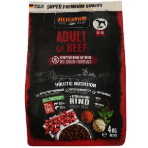 Belcando Dry Food with Beef, Krill and Amaranth for XS to XL Breed Adult Dogs