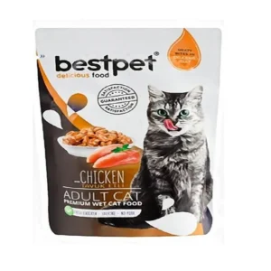 BestPet Pouch Chicken Adult Cat Canned 85 gr