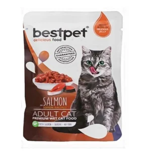BestPet Pouch Salmon Adult Cat Canned 85 gr