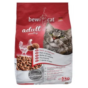 Bewi Cat Dry Food with Poultry for Regular & Sterilized Adult Cats
