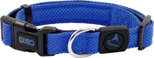 HEAVY-DUTY MATERIAL-This dog braided martingale collar and leash set is made of safety climbing rope to provide greater durability and longevity. It won't break even use on extra large dogs that weigh over 100 pounds COLLAR & LEASH SET - No separate collar or harness needed. Simply loop the leash over your dog's neck and go. Save you time and money. FREEDOM WITH CONTROL - No more twist and struggle, 360 rotatable hook for easy movement on walks & in dog obedience training class. STRONG & DURABLE: Unbeatable Strength Dog leash & collar with 8x braided nylon threads meet search & rescue standards IDEAL DESIGNED-Different sizes with different thickness of hardware to make sure the safe of your dog