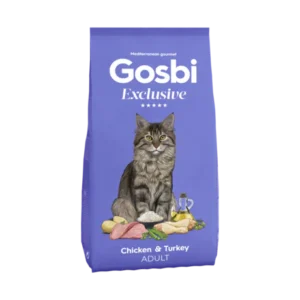 Gosbi Exclusive Dry Food with Chicken and Turkey for Adult 400 gr
