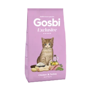 Gosbi Exclusive Dry Food with Chicken and Turkey for Kittens
