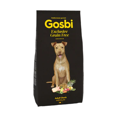 Gosbi Exclusive Grain Free Adult Duck Medium Dogs 3 KG 1450 Gosbi Exclusive Grain Free Adult Duck Medium Dogs