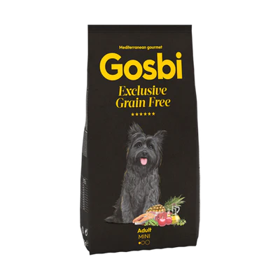 Gosbi Exclusive Grain Free Adult Salmon & Lamb Mini Dogs 2KG 1130 Gosbi Exclusive Grain Free Adult Salmon & Lamb Mini Dogs 2KG