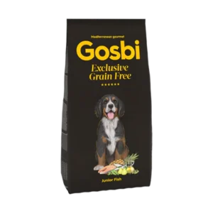 Gosbi Exclusive Grain Free Junior Fish For M-Large Dogs 3KG
