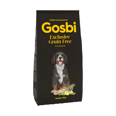 Gosbi Exclusive Grain Free Junior Fish For M-Large Dogs 3KG 1500 Gosbi Exclusive Grain Free Junior Fish For M-Large Dogs 3KG