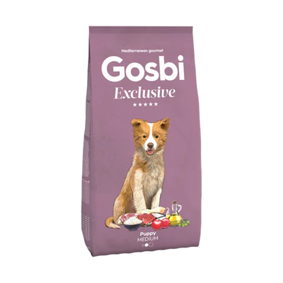 Gosbi Exclusive Puppy Chicken & Rice Medium Dogs 3KG 1435 Gosbi Exclusive Puppy Chicken & Rice Medium Dogs 3KG