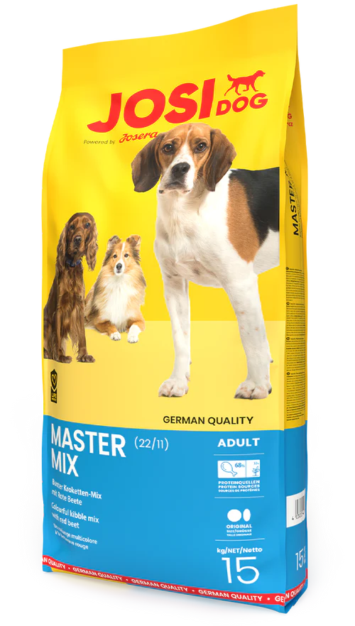 Josera Dog Master Mix - A colourful, crunchy mix for adult dogs 900 G Josera Dog Master Mix - A colourful, crunchy mix for adult dogs