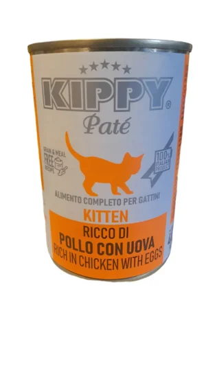 Kippy Pate with Chicken and Eggs for Kittens 400 gr