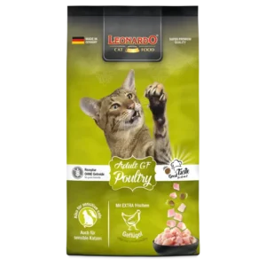 Leonardo Dry Food For Adult Cat GF With Poultry