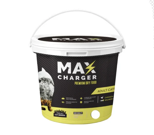 Max Charger dry food for Adult cat 300 gr 50 Max Charger dry food for Adult cat