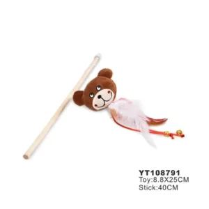 Naomi Monkey Stick Toy For Cats