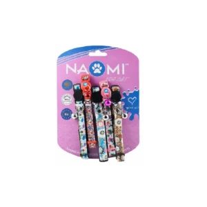 Naomi cat collar with rings 5P