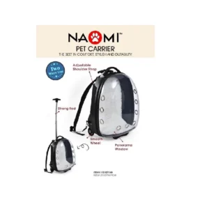 Naomi pet carrier backpack