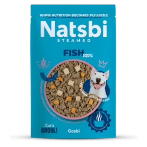 Natsbi Steamed Fish Wet Dog Food (200g)