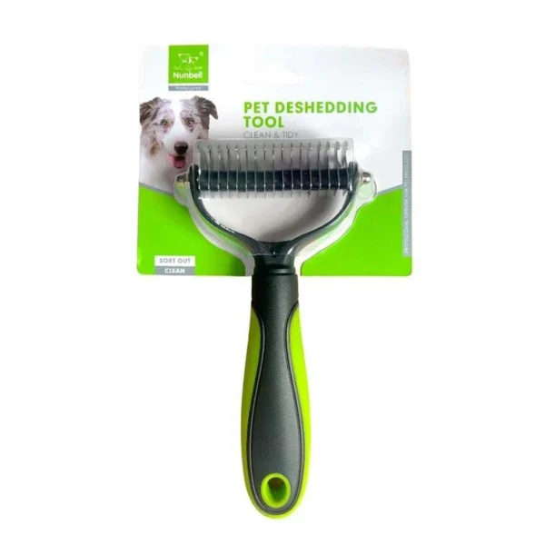 Nunbell Pet Deshedding Tool Large 195 Nunbell Pet Deshedding Tool