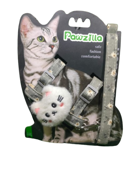 Pawzilla Best Cat Leash and Harness