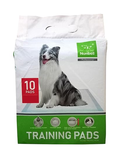 Pet Needs Nunbell Ultra Absorbent Puppy-Dog Training Pads- 10 Pads (45X60CM) 200 Pet Needs Nunbell Ultra Absorbent Puppy-Dog Training Pads- 10 Pads (45X60CM)