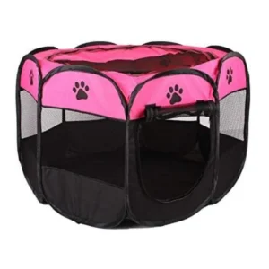 Pet playpen for small dogs cats, foldable dog kennel Medium
