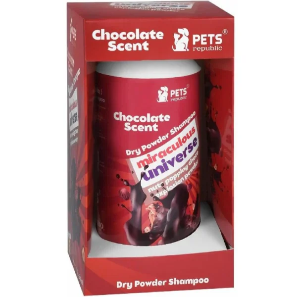 Pets Republic Dry Powder Shampoo Chocolate 500 ml 105 Pets Republic Dry Powder Shampoo Chocolate 500 gr
