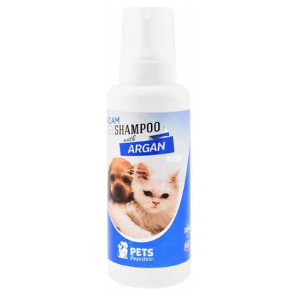Pets Republic Foam Dry SHAMPOO Argan