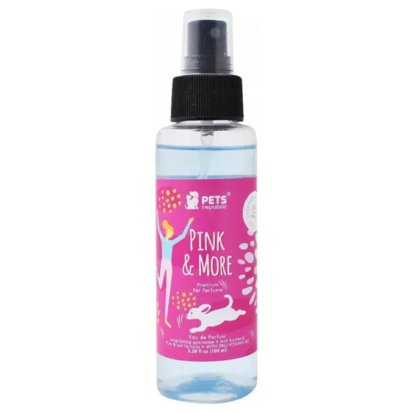Pets Republic Pink And More Antibacterial Pet Perfume 100 ml 85 Pets Republic Pink And More Antibacterial Pet Perfume 100 ml
