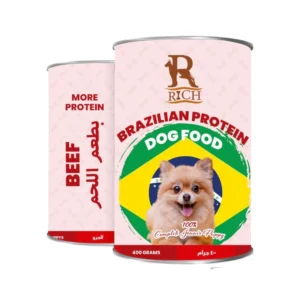 Rich Wet Dog Food with Beef (400g + 50% Extra)