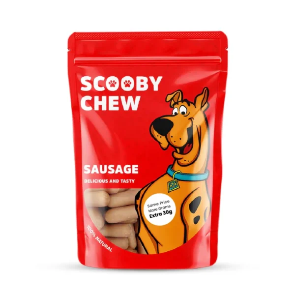 Scooby Chew Sausage Dog Treats 120 gr 240 Scooby Chew Dog Treats