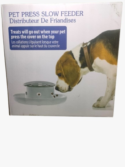 Pet press slow feeder