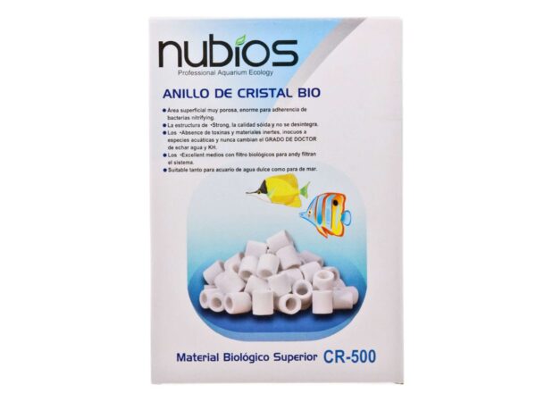 خاتم سيراميك CR-500 150 LE NUDIOS CR-500 Bio Ceramic Rings - Advanced Biological Filtration Media for Aquariums