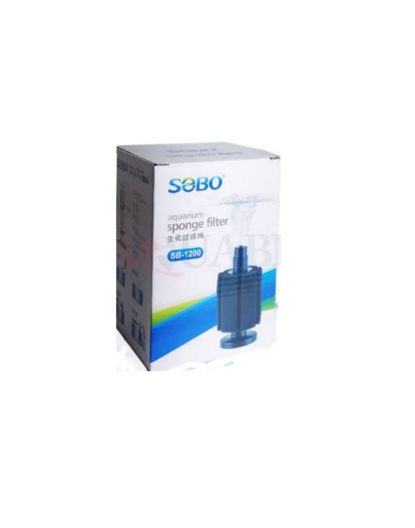 Sobo SB-1200 Bio-Sponge Filter – High-Capacity Sponge Filtration for Aquariums