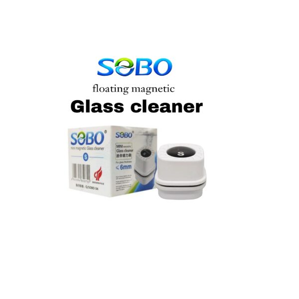 منظف زجاج مغناطيسي sobo 6mm SOBO Floating Magnetic Glass Cleaner – 6mm (Dual-Sided High-Adhesion Cleaner)