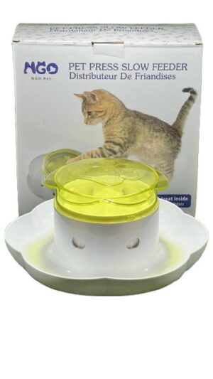 cat and dog press slow feeder