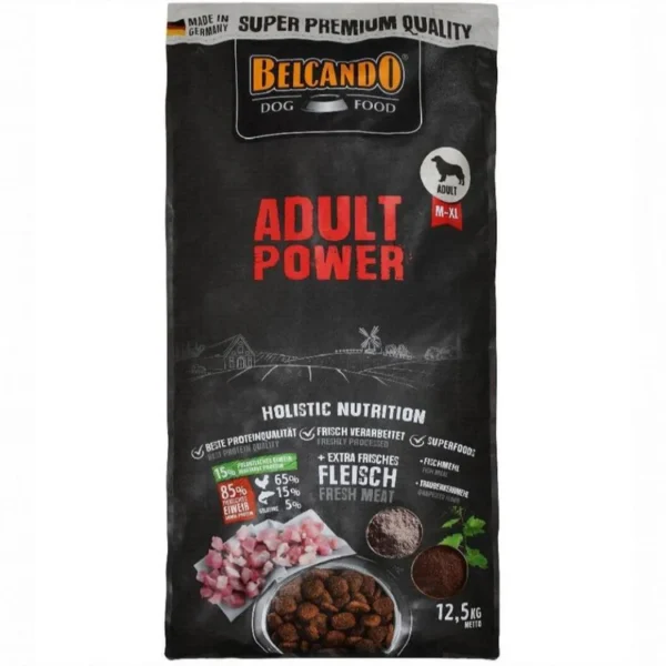 Belcando Dog Adult Power Dry Food ( M-XL )12.5Kg 3980 Belcando Dog Adult Power Dry Food ( M-XL )12.5 Kg
